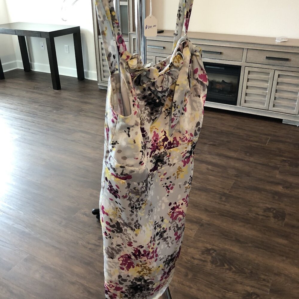 LOFT FLOWER DRESS SIZE 8P